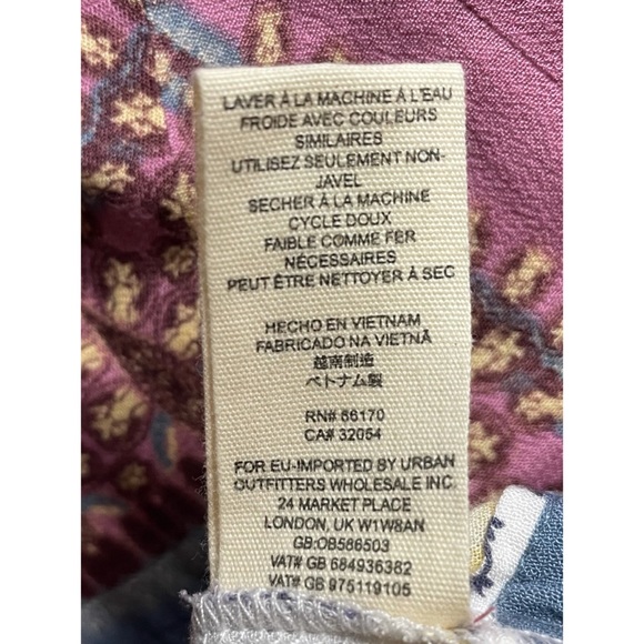 Free People Freshly Squeezed Lemon Print Blouse - Picture 6 of 7